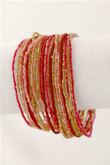 multi strand bracelet-b-73