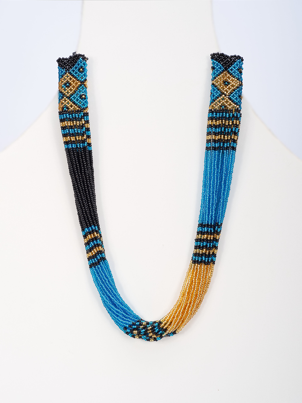 Zephyrr African Beaded Necklace Set Necklace - Leone Culture