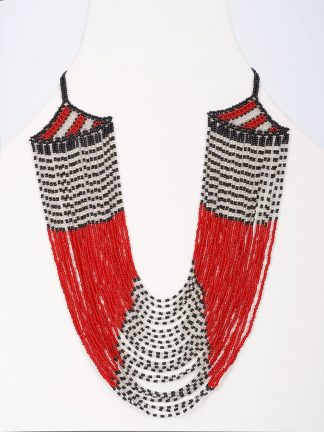 Beaded Drape Necklace