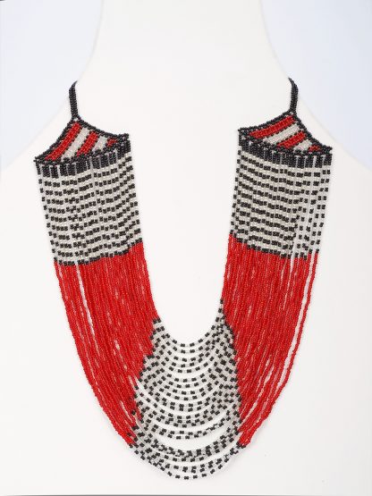 Beaded Drape Necklace