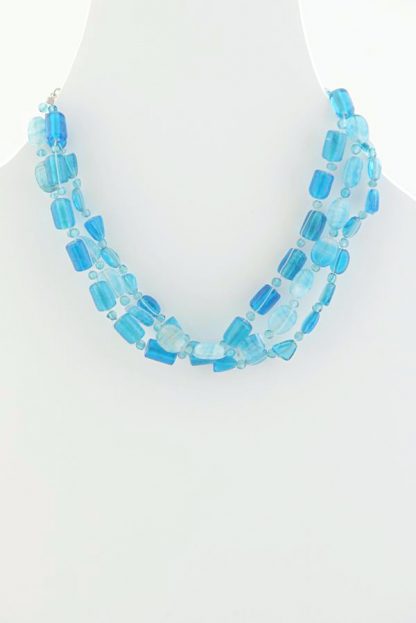 glass bead necklace