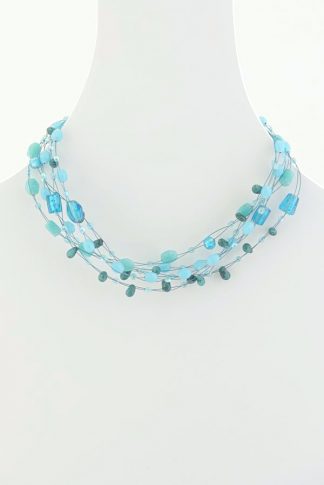 glass bead necklace