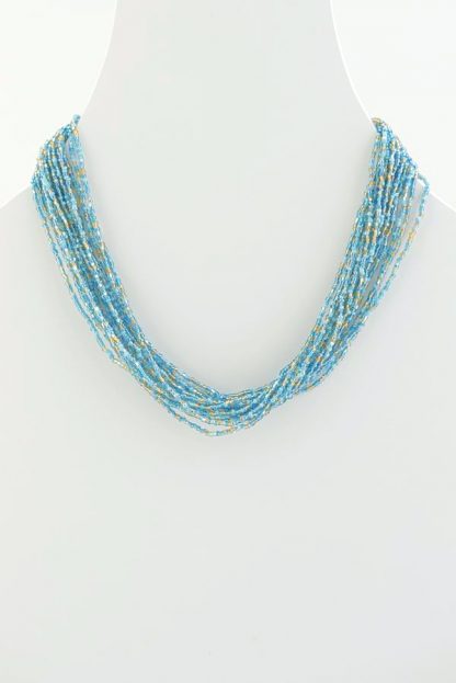 glass bead necklace