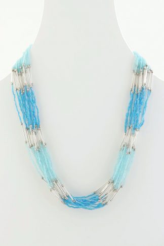 glass bead necklace