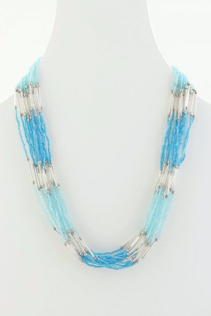 glass bead necklace