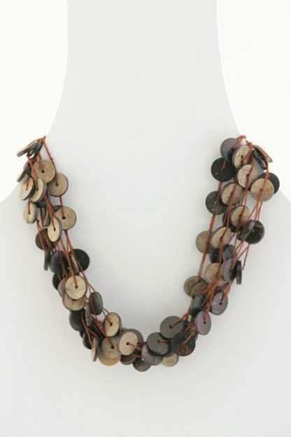 coin bead necklace