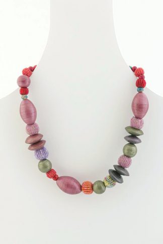 chunky bead necklace