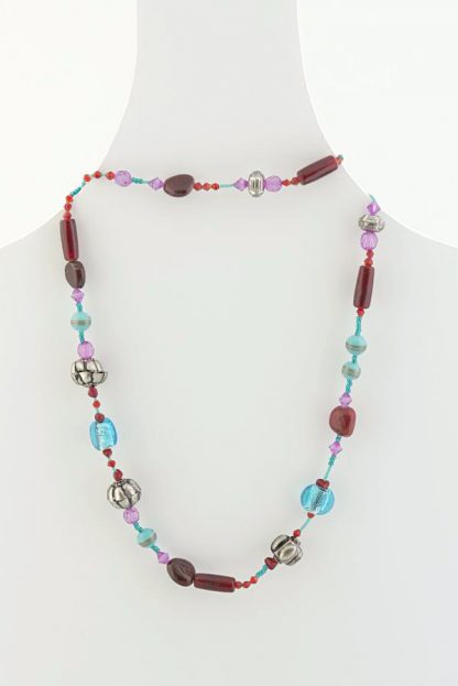 glass bead necklace