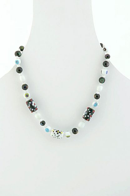 glass bead necklace