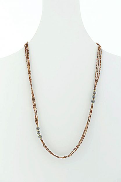 multi strand necklace