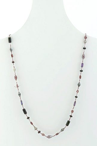 Single Strand Glass Bead Necklace