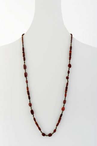 stone bead necklace