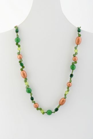 single strand beaded necklace