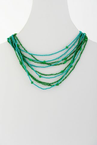 beaded necklace