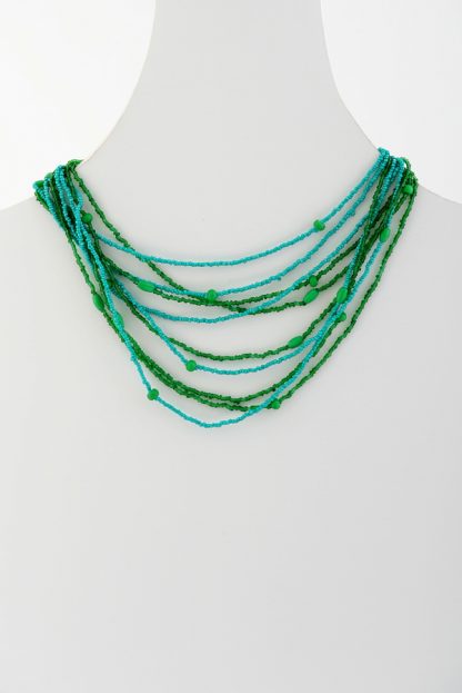 beaded necklace