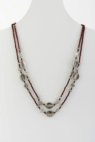 double strand necklace