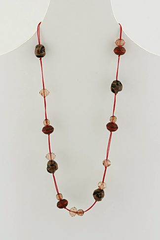 plastic bead necklace