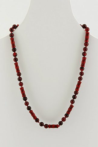 plastic bead necklace