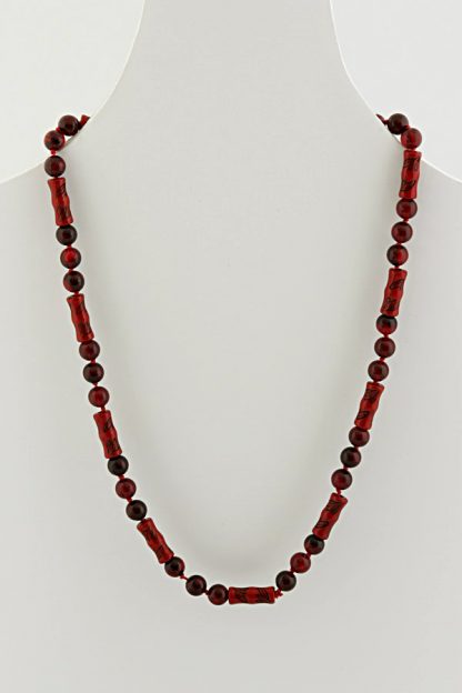 plastic bead necklace