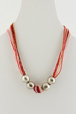 Seed Bead Necklace (N-296)
