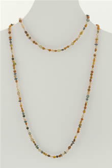 glass bead necklace