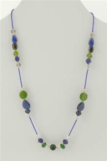 glass bead necklace