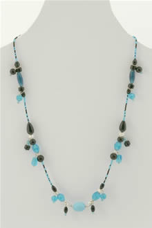 beaded necklace