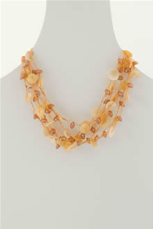 Shell Coin Necklace