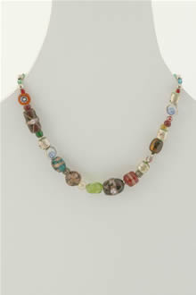 glass bead necklace