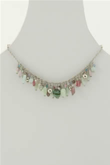 multi color necklace