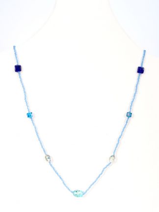 glass bead necklace
