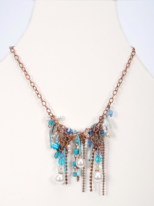 copper chain necklace